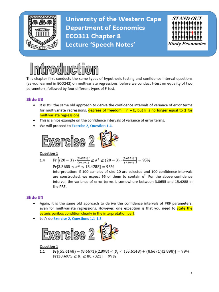 Study guide ch8 multiple regressions pdf f test regression analysis