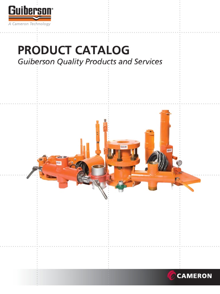 Guiberson Swabbing Equipment Catalog | PDF | Mechanical Engineering ...