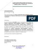 Aceptacion de Cargo Consejo Comunitario