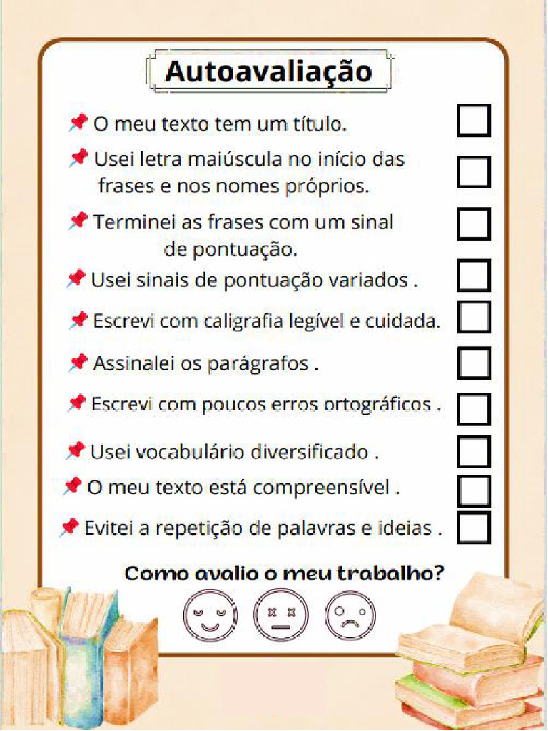 Autoavaliação Do Texto | PDF