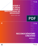 Ideas creativas e innovadoras de negocios - PPT