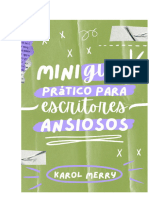 mini guia prático para escritores ansiosos