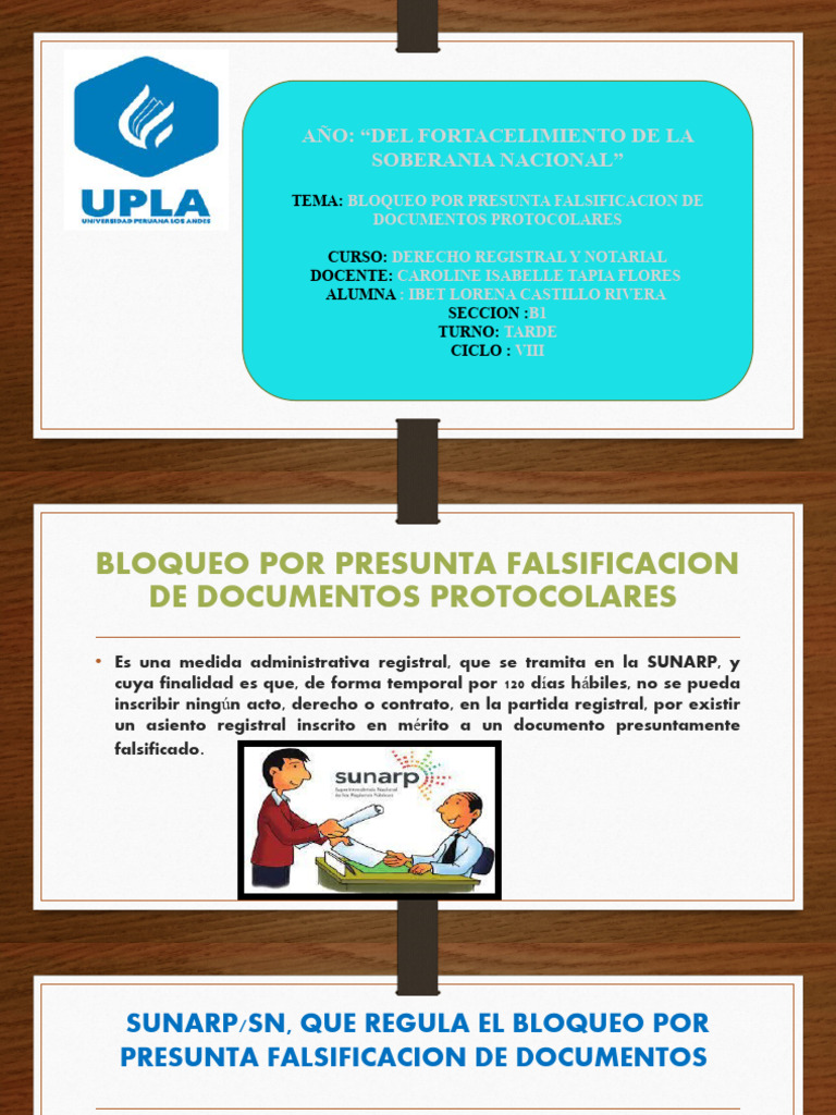 Bloqueo por Falsificación de Documentos | PDF | Mandato | Apelación