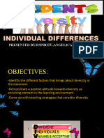 Students Diversity of Individual Differences Report Angelica Final