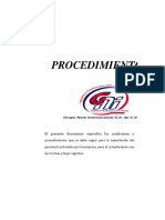 Procedimiento de Capacitacion