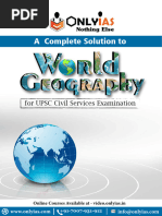 Comprehensive World Geography Notes | PDF