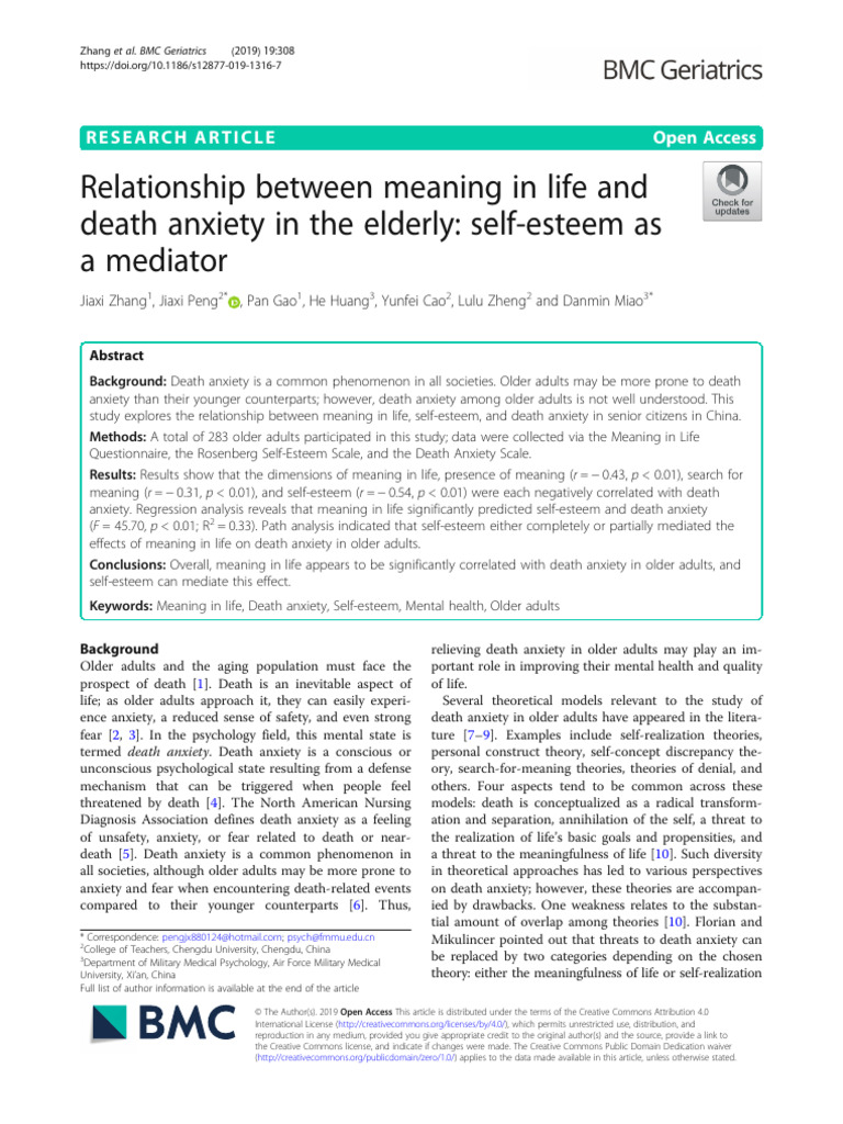 relationship-between-meaning-in-life-and-death-anxiety-in-the-elderly