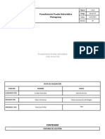 Procedimiento Prueba Hidrostatica Flamegroup