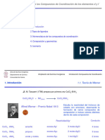 2. Introducción compuestos de coordinación