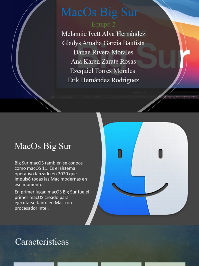 MacOs Big Sur | PDF | Mac OS | Yo telefono