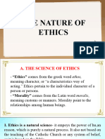 Nature of Ethics 1