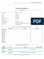 Reporte de Informe Final