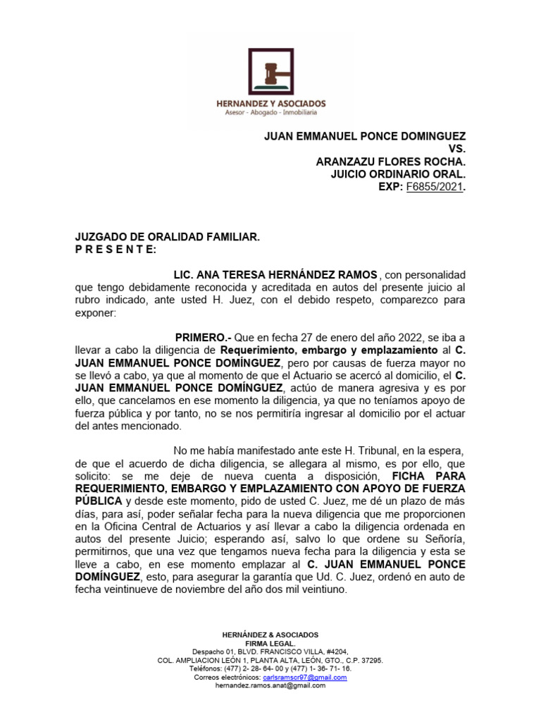 Escrito Aranza | PDF