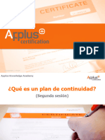 Plan de Continuidad 22 04 2020