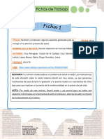 Fichas de Trabajo - Metodología