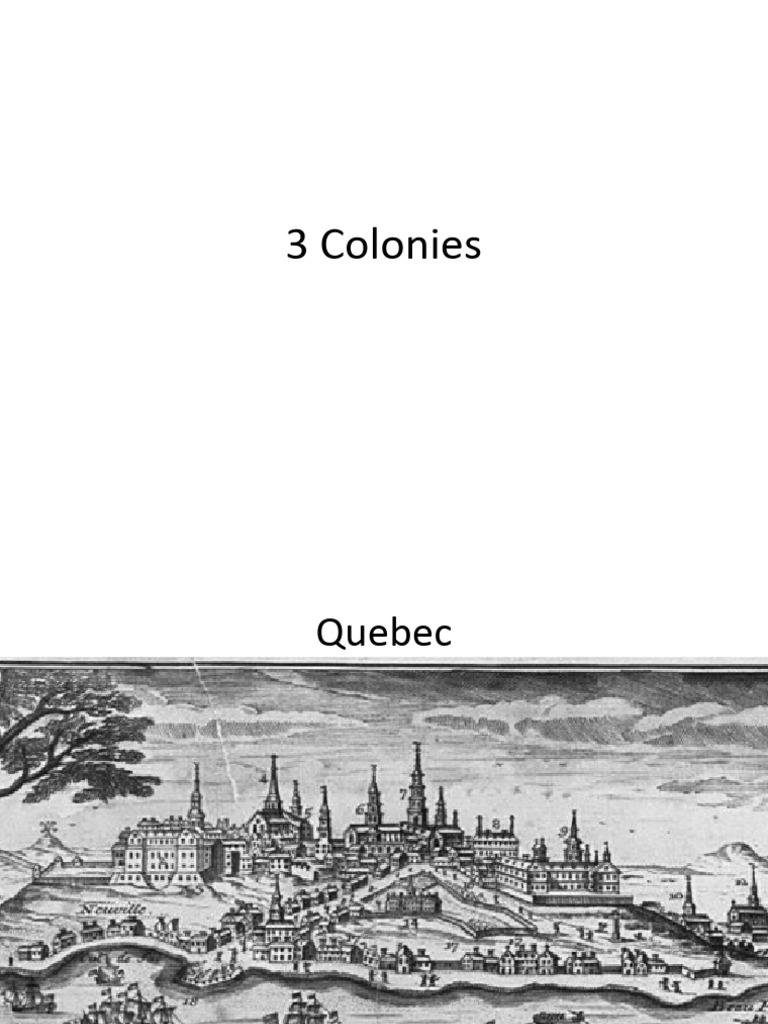 3 Colonies | PDF