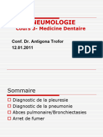 Cours III Pneumologie 12-01-2011