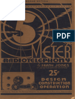 5-Meter Radiotelephony by Frank Jones