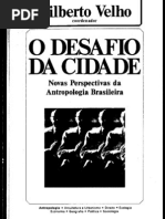 VELHO, Gilberto (Org) - O Desafio Da Cidade