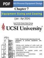 CAPCOST Program Cost Equations | PDF | Pressure | Chemical Engineering