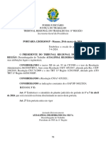 PORTARIA 128-2024-SGP - Manaus, 28 de março de 2024. Plantão Judiciário de Abril - Semana 1 a 7 de abril