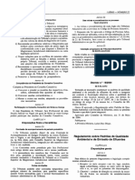 Decreto No 18 2004 Regulamento Sobre PADROES de QUALIDADE AMBIENTAL e Emissao e Efluentes