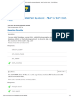 5 SAP Certified Development Specialist ABAP For SAP HANA Full ERPPrep