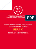 Plantilla para La Tarea Area Entrenador Uefa C 3ed.