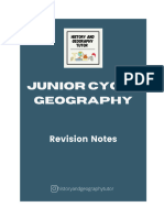 JC Geography Revision Booklet