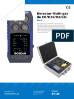 1.-FICHA TECNICA BH-4s - Detector - Multigas - Kusitest Perú