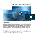The Ultimate Guide To PoE (Power Over Ethernet)