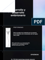 Desarrollo-Desarrollo Embrionario