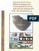 Folder Instituto Arqueológico de Ilhabela