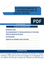 Formation A L'initiation A R Pour L'analyse de Donnees