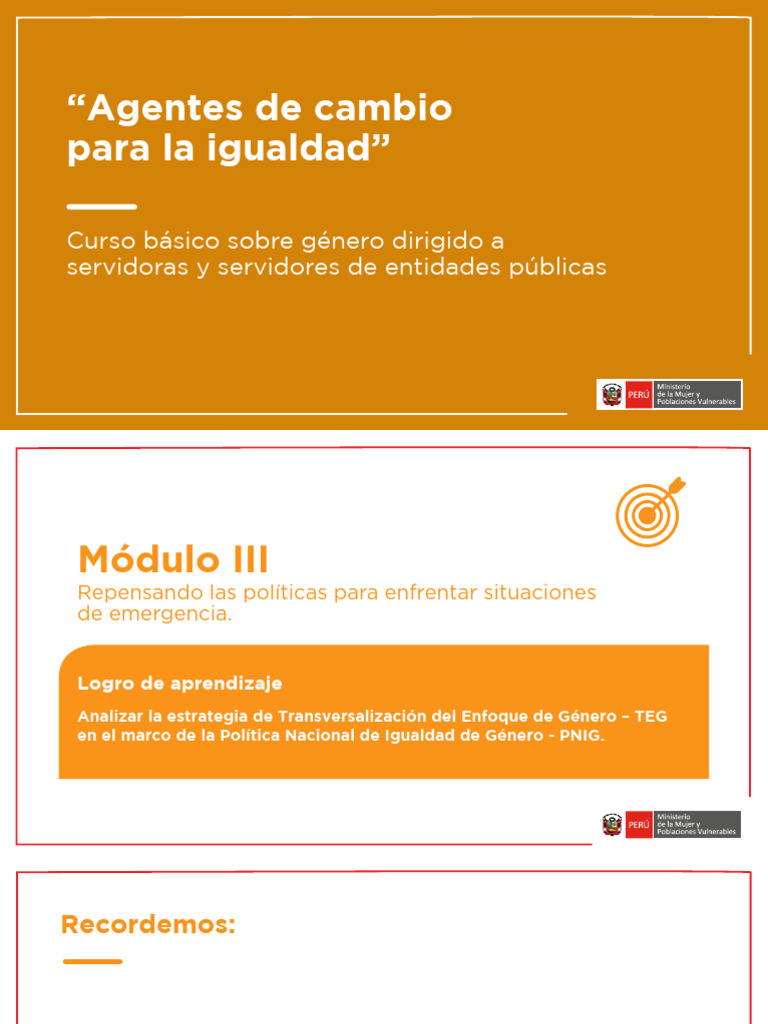 Estrategias para la Igualdad de Género | PDF | Estudios de género ...