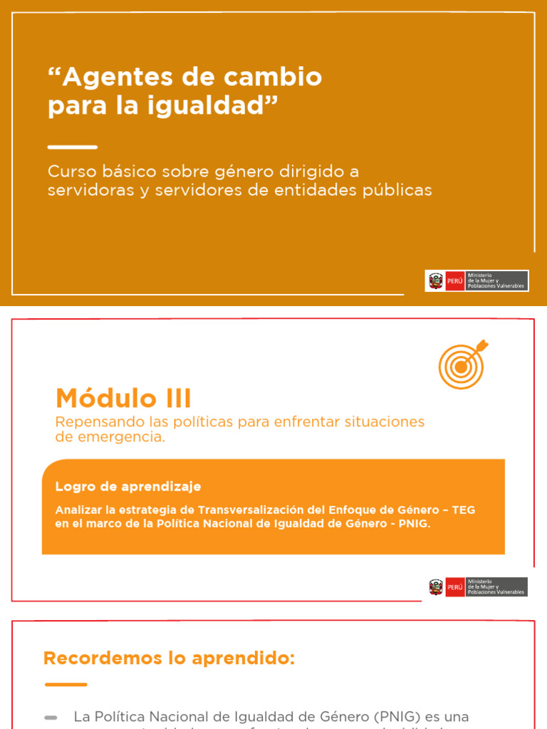 Modulo 3 Sesion 3.2 Transversalizando El Enfoque de Género