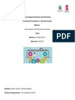 Cuadro Sinóptico de Analisis de Puesto, Admi RH