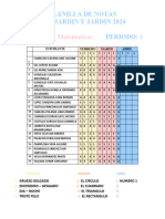 Planilla Notas Matematicas