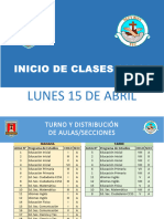 Inicio Clases