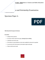 Dulwich - 11+ - MathsAPaper - 2013