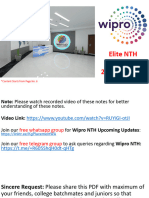 Wipro Elite NTH 2023 Batch All Details (Knowledge Gate)