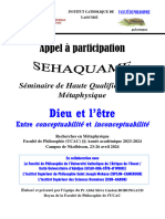 Appel A Participation Sehaquame New RR Bon 1