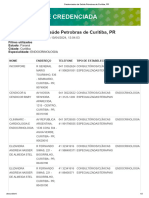 Credenciados Da Saúde Petrobras de Curitiba, PR