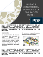 UNIDAD 3 -CONSTRUCCIÓN DE MODELOS DE SIMULACIÓN PARTE II