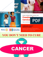 District 3070 Freedom From Cervical Cancer Presentation