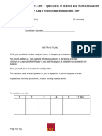 Eton - KS - ScienceTheoryPaper - 2009