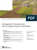 Radiografia Trimestral Agro Colombia