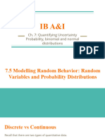 IB A&I 7.5 Probability