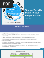 Surfside Beach FY24-25 Budget Presentation