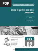 Ensino de Quimica e Os Temas Transversais